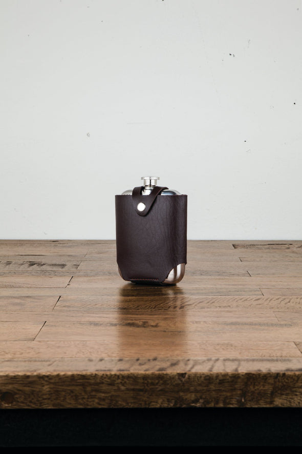 Flask - Flask W/ Leather Case - Admiral By Viski