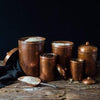 Pure Copper Kitchen Ingredient Canisters Several Options to Choose From - The Bar Warehouse