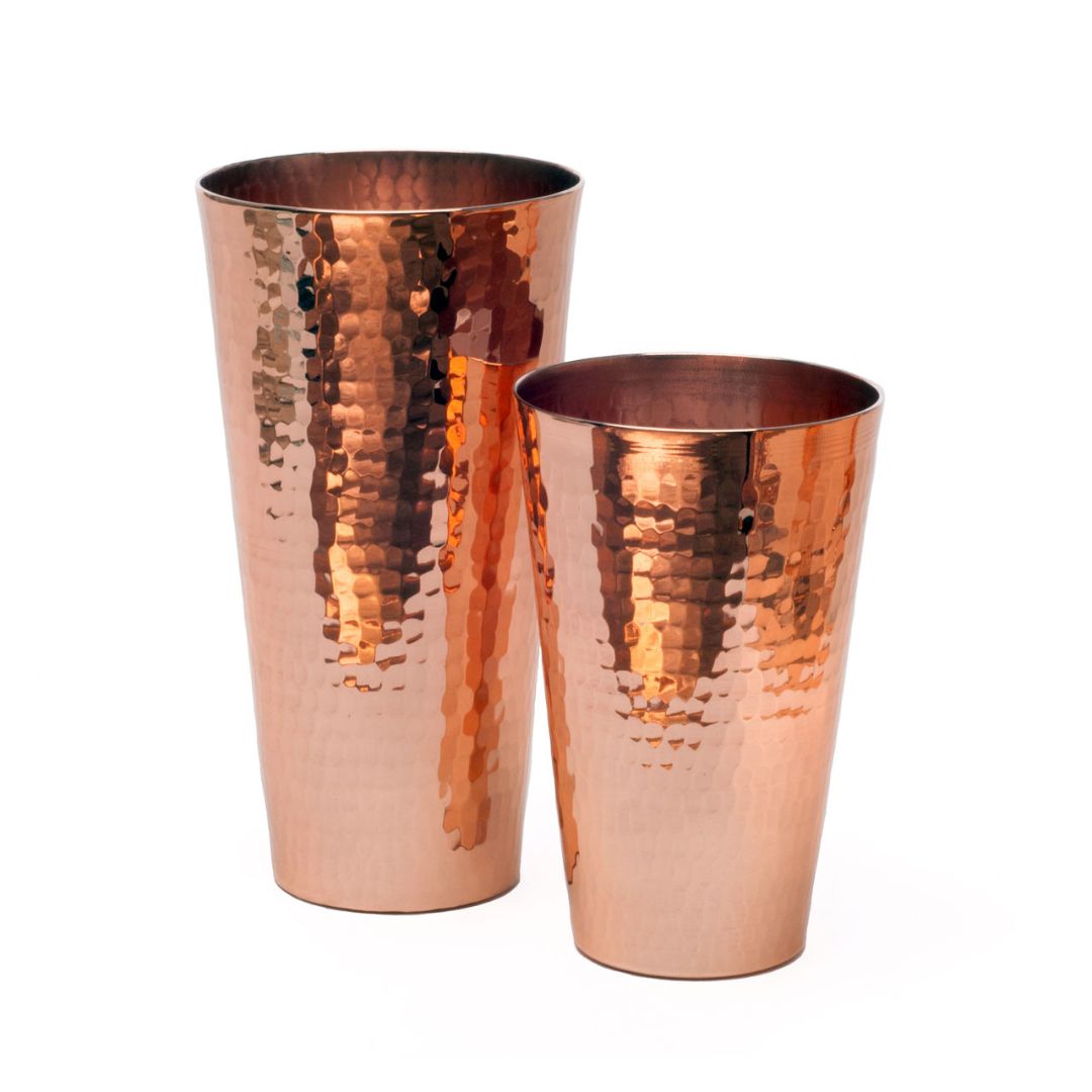 Boston Copper Cocktail Shaker Set hammered copper