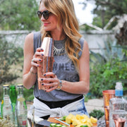 Boston Copper Cocktail Shaker Set - alternate angle