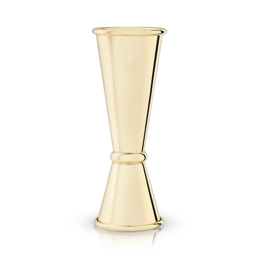 Viski Belmont Large Japanese Style Jigger in Gold