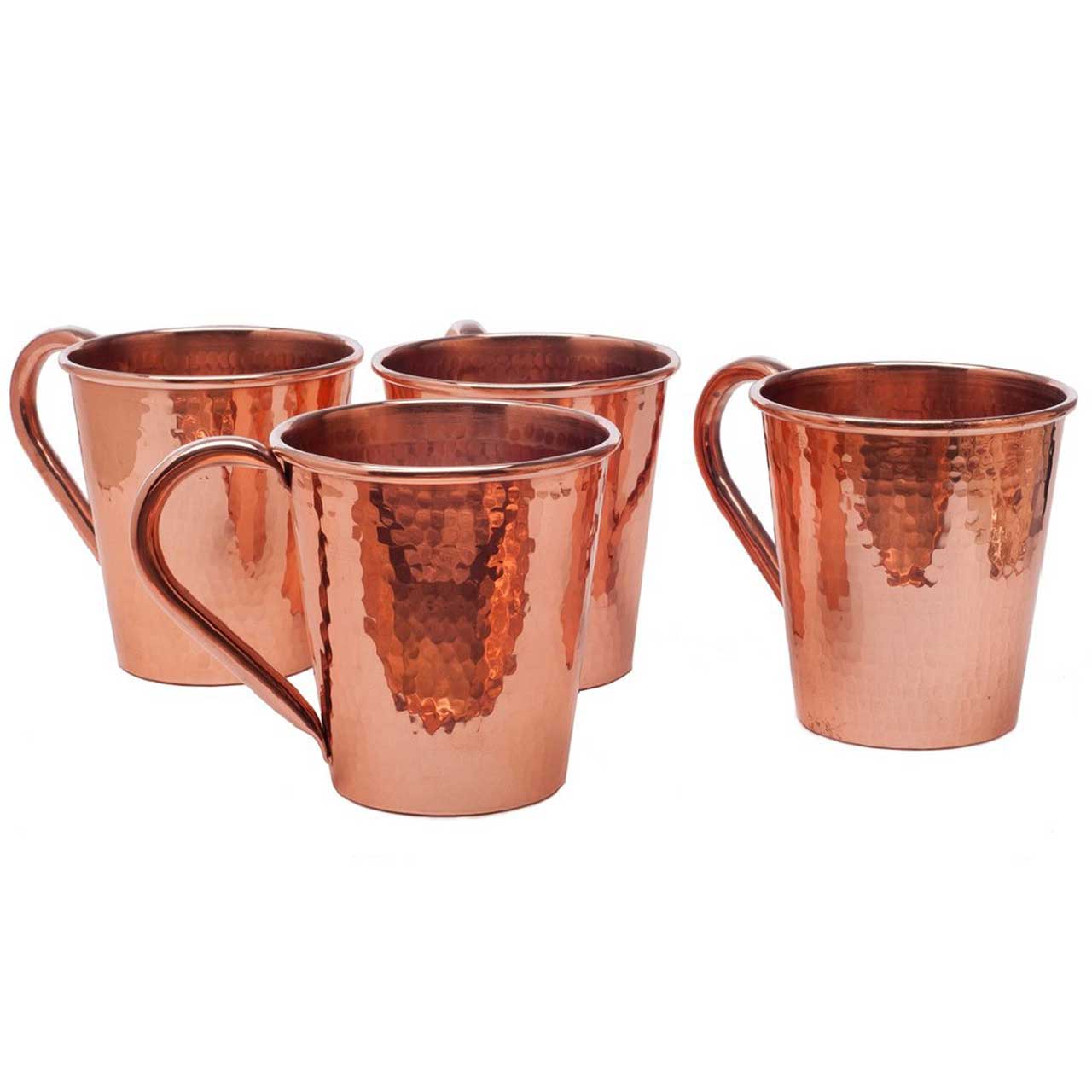 Solid Copper Mule Mug, Copper Handle, 18 oz - lifestyle shot