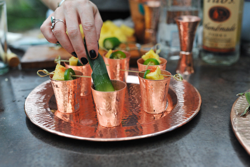 Thessaly 12 Copper Charger Plate - packaging