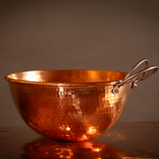 Copper Mixing Bowls hammered copper