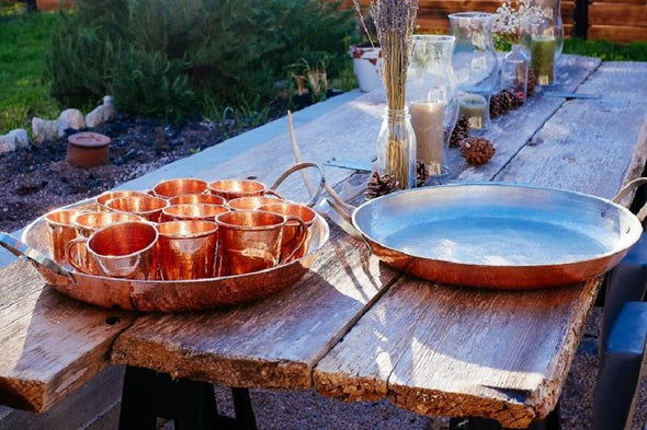 Alicante Copper Paella Pan