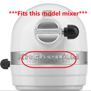 Copper Mixing Bowl for KitchenAid Lift Stand Mixers - fits most 5, 6, 7, and 8 quart Mixer models - packaging