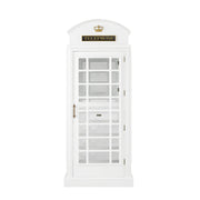 RAM Game Room Old English Telephone Booth Bar Cabinet - lifestyle shot
