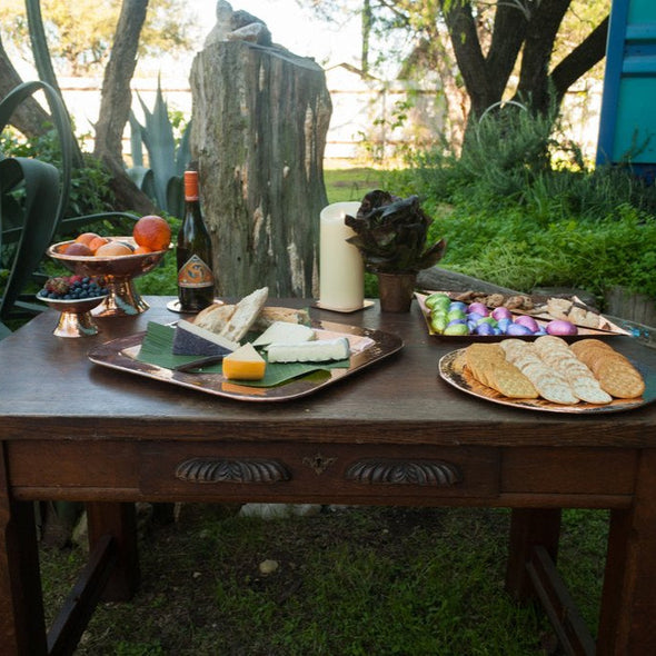 Copper Thessaly Round Platter