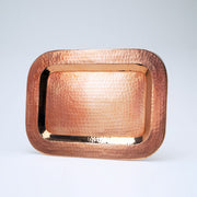 Copper Thessaly Rectangle Platter hammered copper