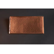 Chequer Copper Serving Tray - detail view