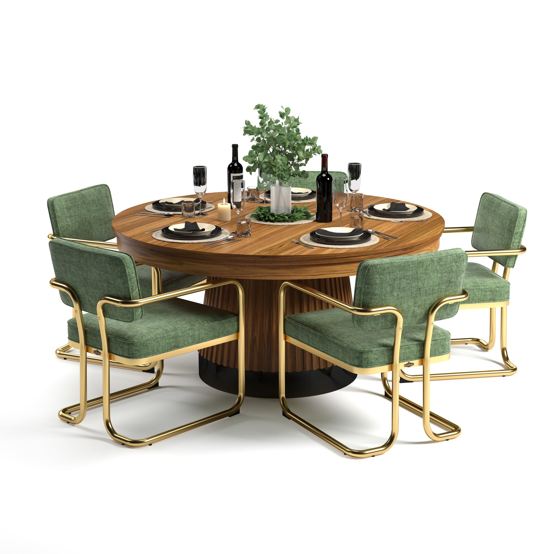 RAM Game Room Prohibition Series 60" Poker Table