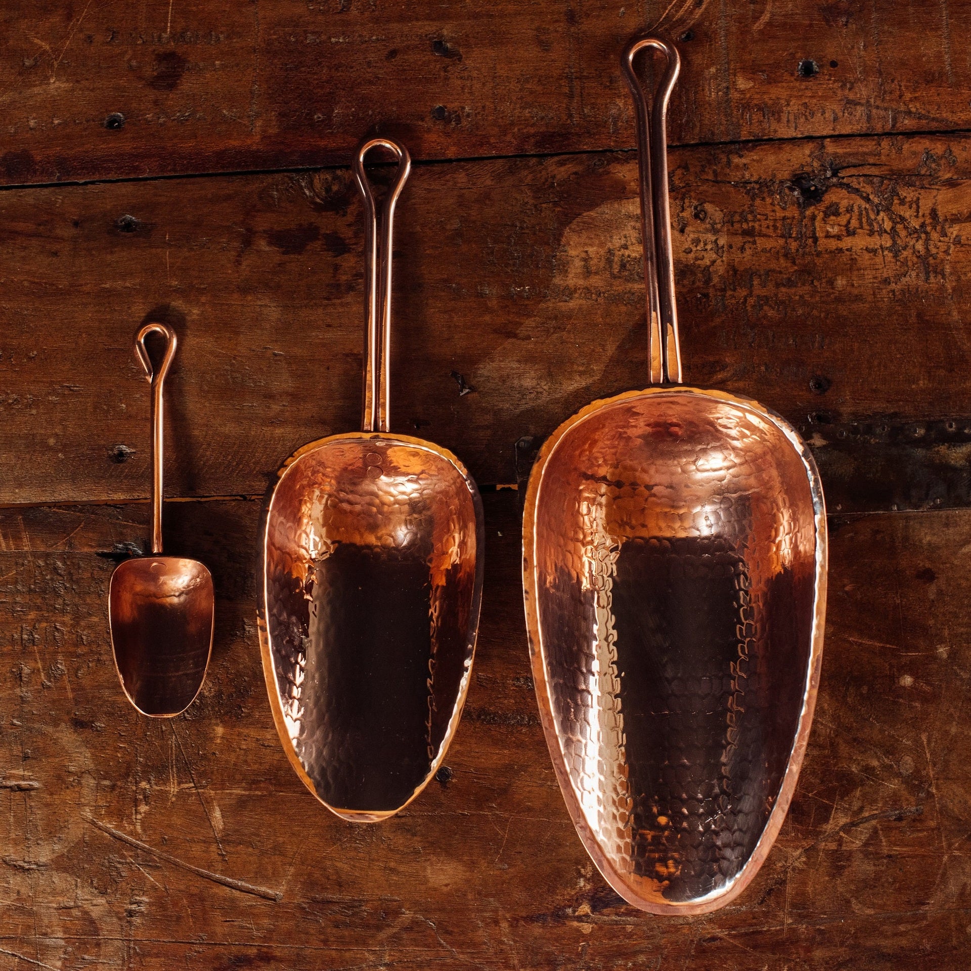 Sertodo Copper Scoop hammered copper