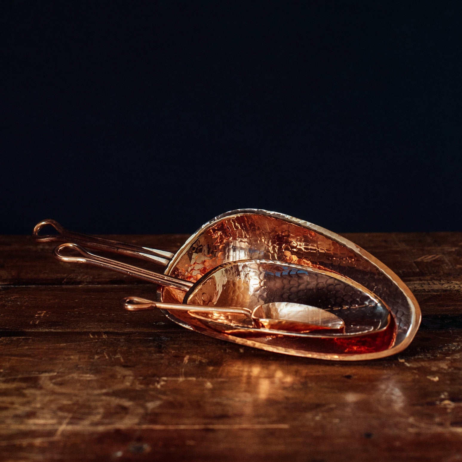 Sertodo Copper Scoop - in use