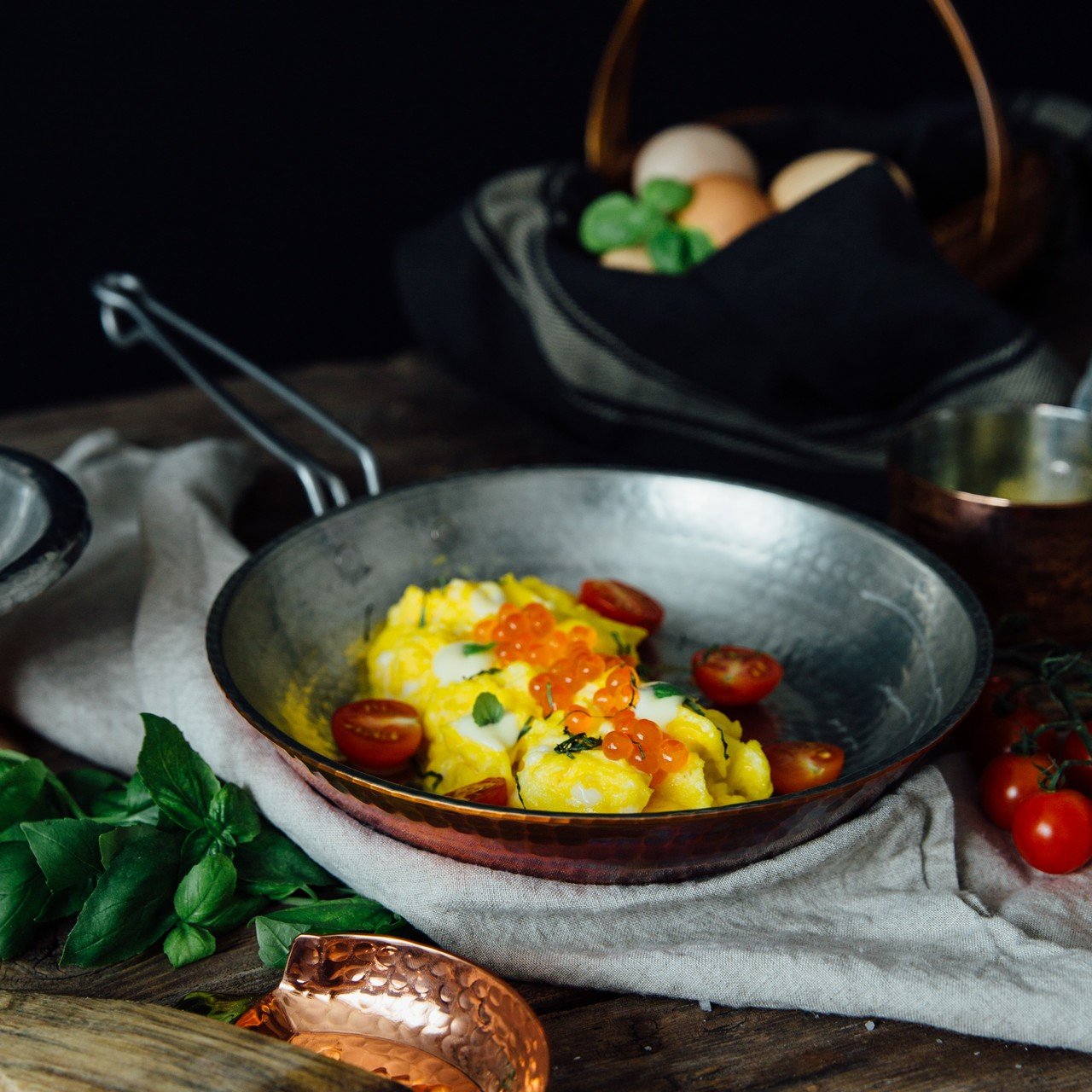 Copper Skillets - angle 8