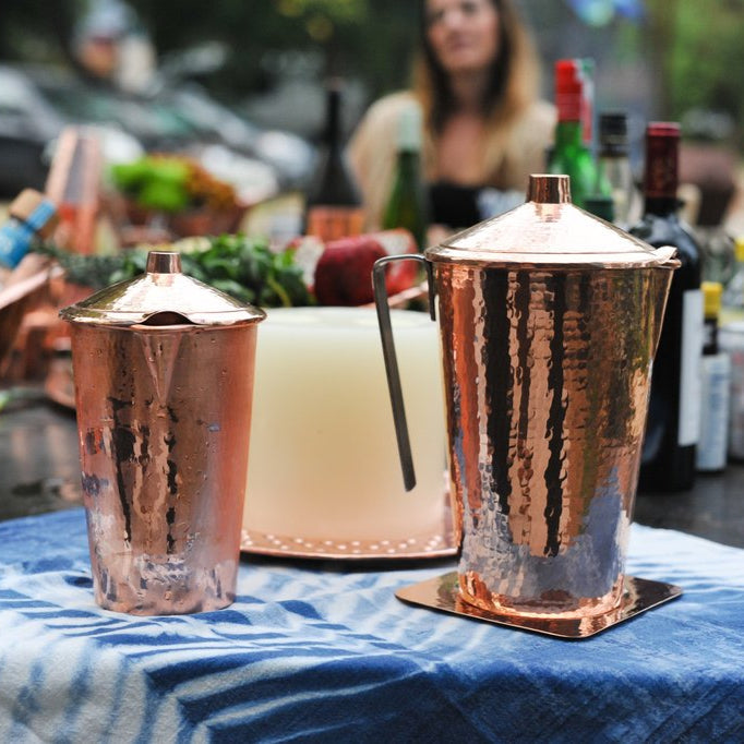 Gangotri Copper Water Pitcher with Lid - packaging