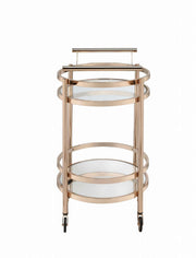 Acme Furniture Lakelyn Serving Cart - in use