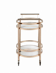 Acme Furniture Lakelyn Serving Cart - in use