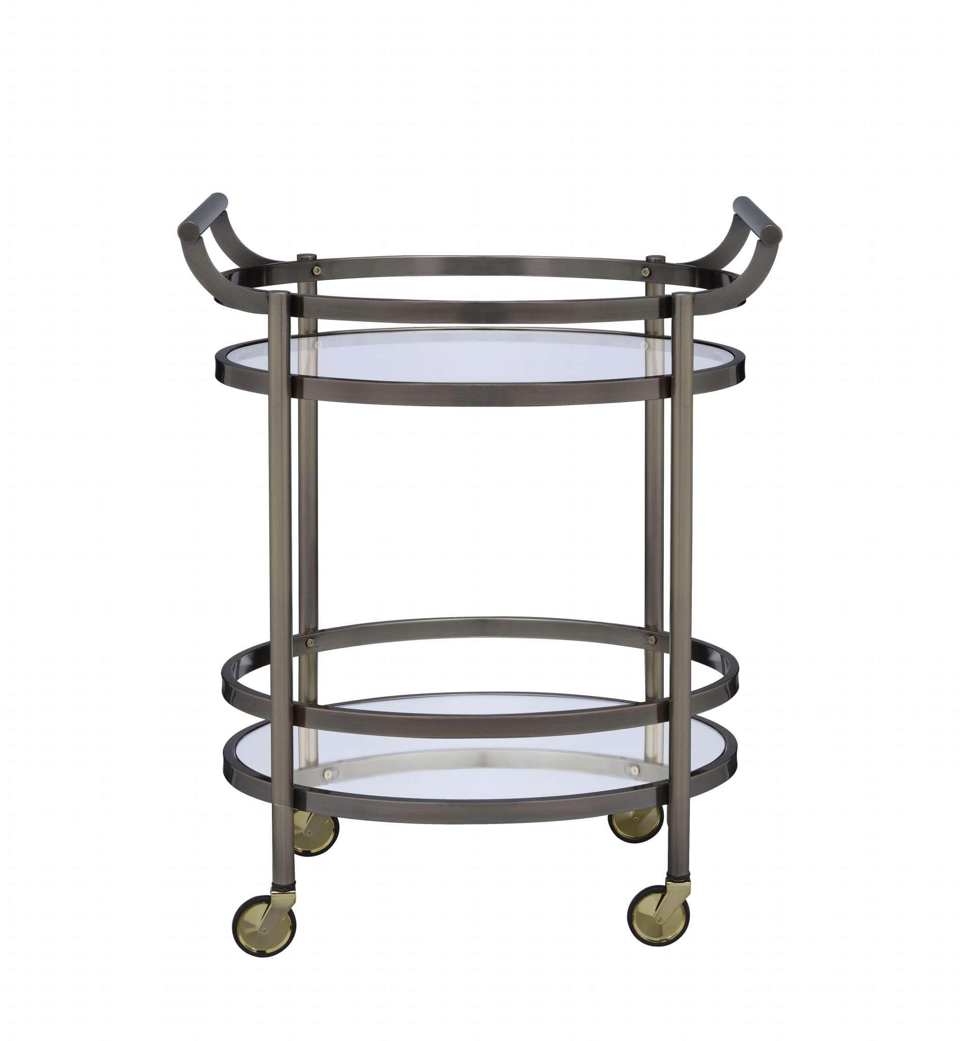 Acme Furniture Lakelyn Serving Cart - lifestyle shot