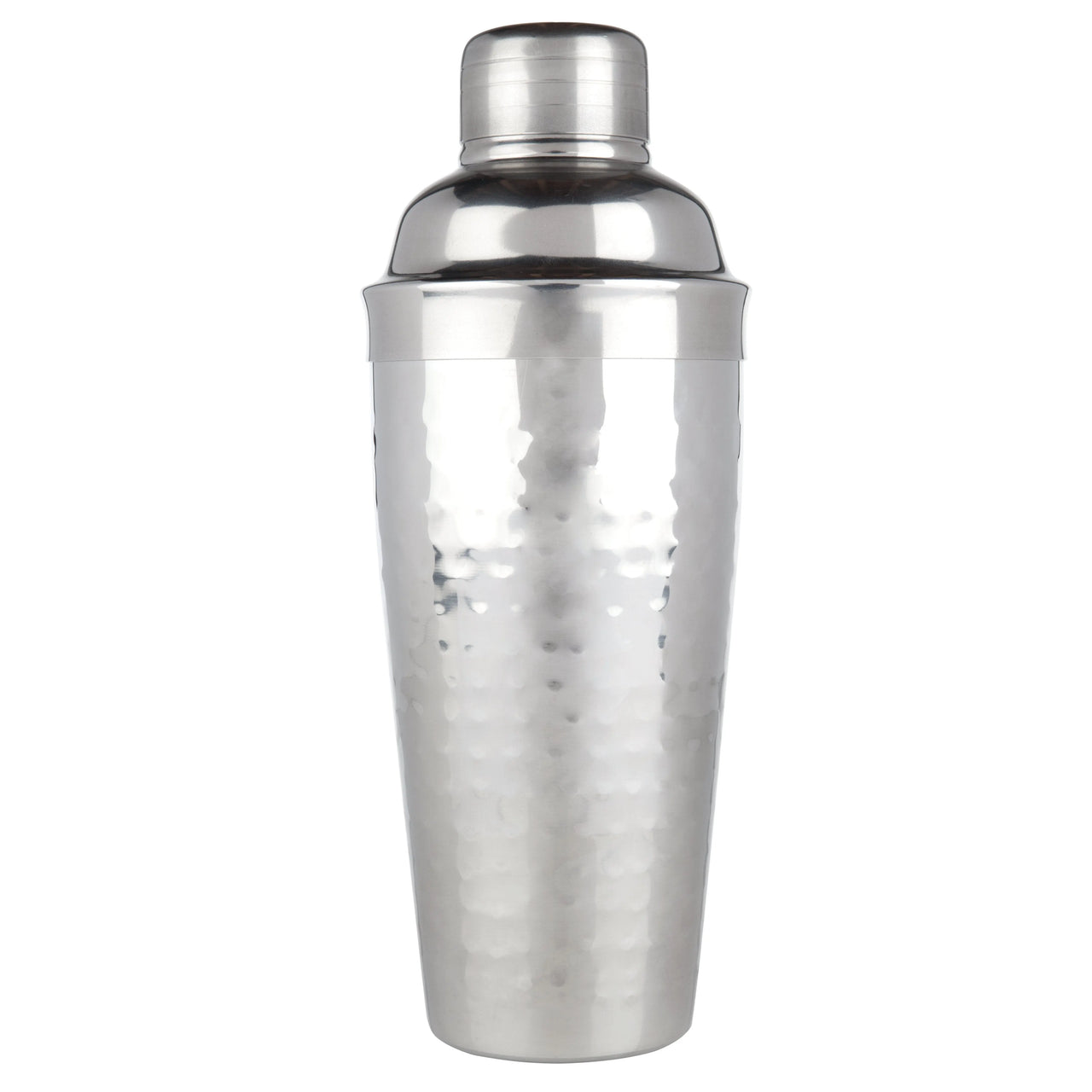Irving Hammered Cocktail Shaker in Stainless Steel by Viski barware