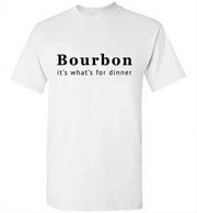 Whiskey T Shirt - Bourbon It's What's For Dinner - hero view