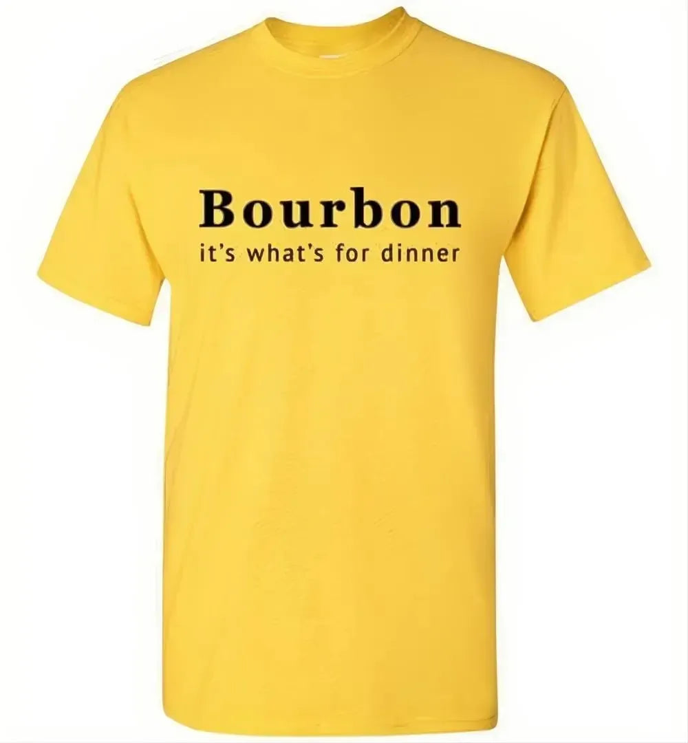 Whiskey T Shirt - Bourbon It's What's For Dinner - lifestyle shot