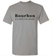 Whiskey T Shirt - Bourbon It's What's For Dinner - angle 7