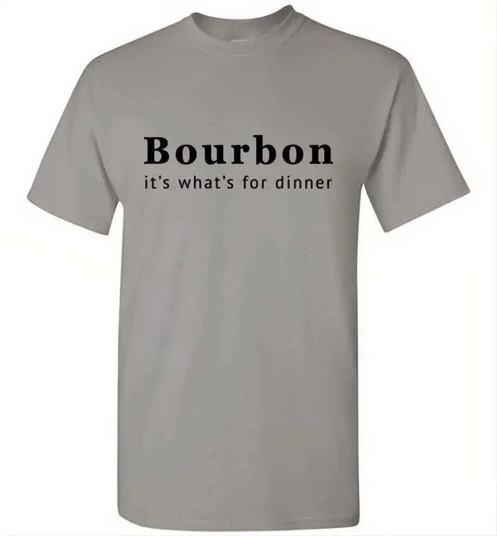 Whiskey T Shirt - Bourbon It's What's For Dinner - angle 7