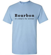 Whiskey T Shirt - Bourbon It's What's For Dinner - angle 8