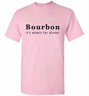 Whiskey T Shirt - Bourbon It's What's For Dinner - angle 9