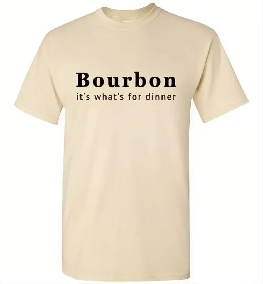 Whiskey T Shirt - Bourbon It's What's For Dinner - angle 10