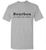Whiskey T Shirt - Bourbon It's What's For Dinner - angle 13
