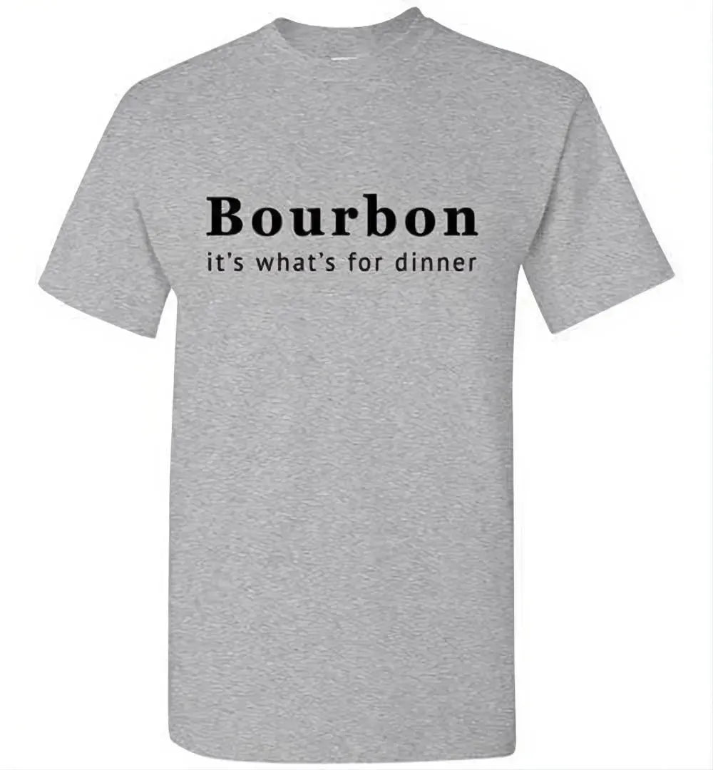 Whiskey T Shirt - Bourbon It's What's For Dinner - angle 13