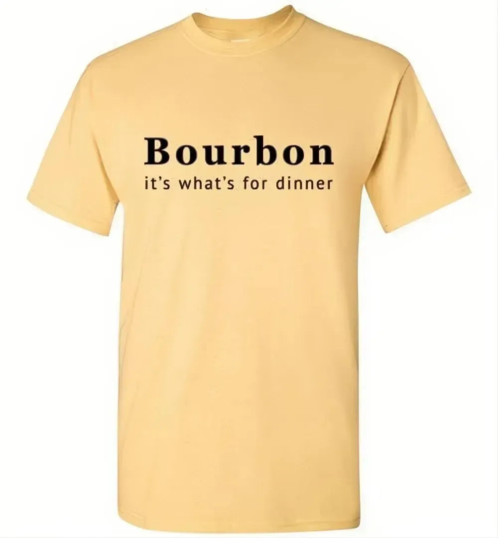 Whiskey T Shirt - Bourbon It's What's For Dinner - angle 14