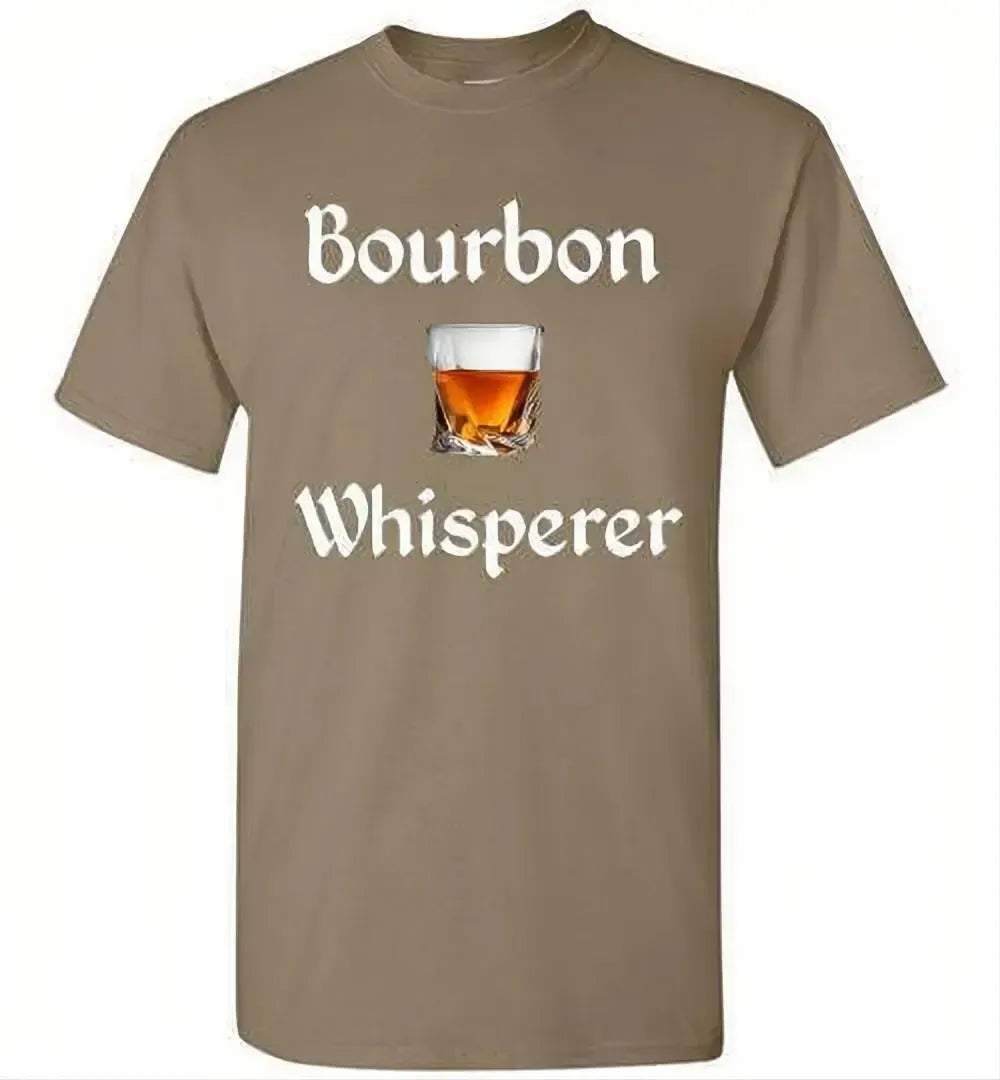 Whiskey T Shirt -Bourbon Whisperer - detail view