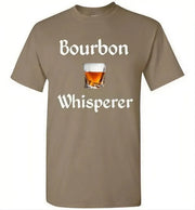 Whiskey T Shirt -Bourbon Whisperer - detail view