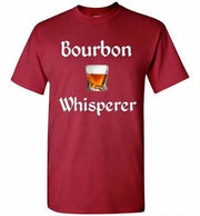 Whiskey T Shirt -Bourbon Whisperer - alternate angle