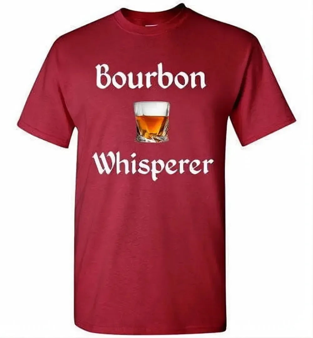 Whiskey T Shirt -Bourbon Whisperer - alternate angle