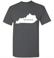 Whiskey T-Shirt - Kentucky is Bourbon - dark - lifestyle shot