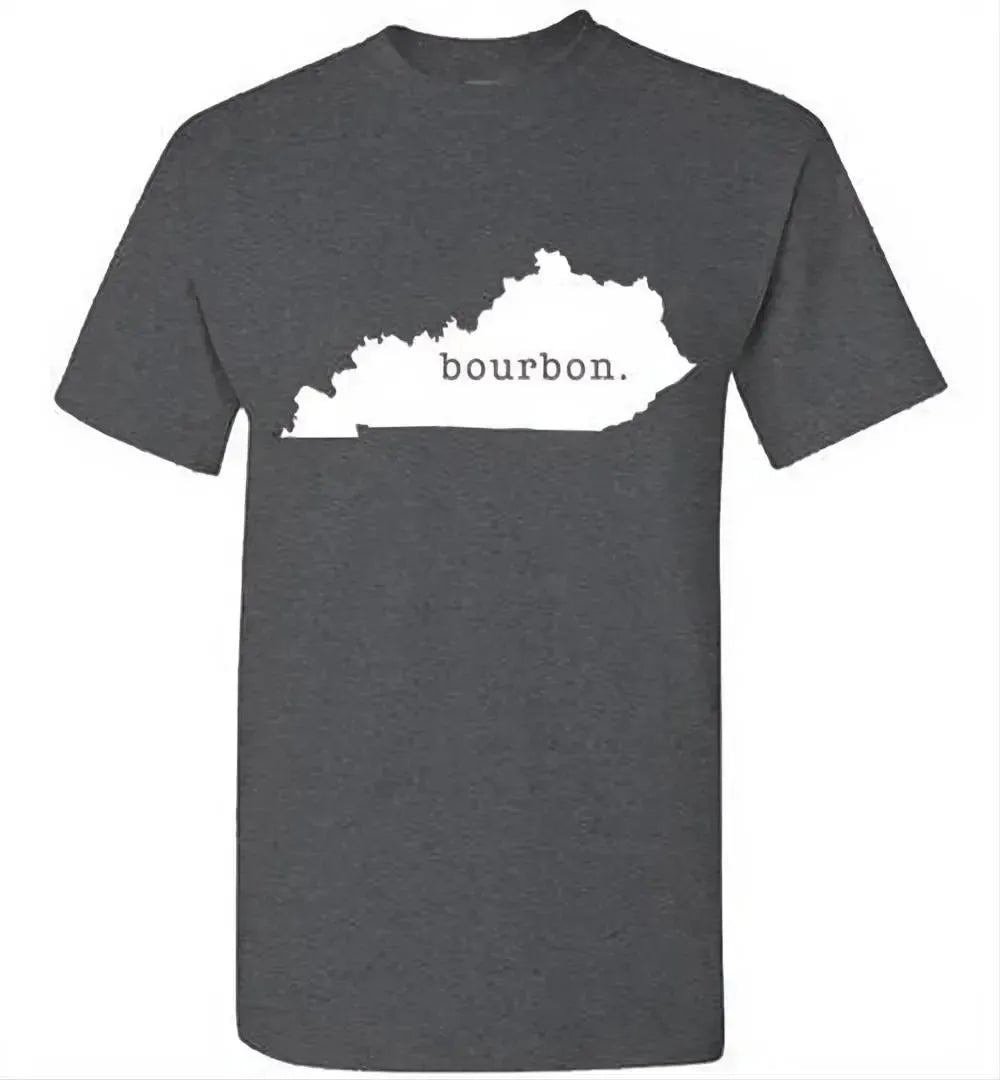 Whiskey T-Shirt - Kentucky is Bourbon - dark - lifestyle shot
