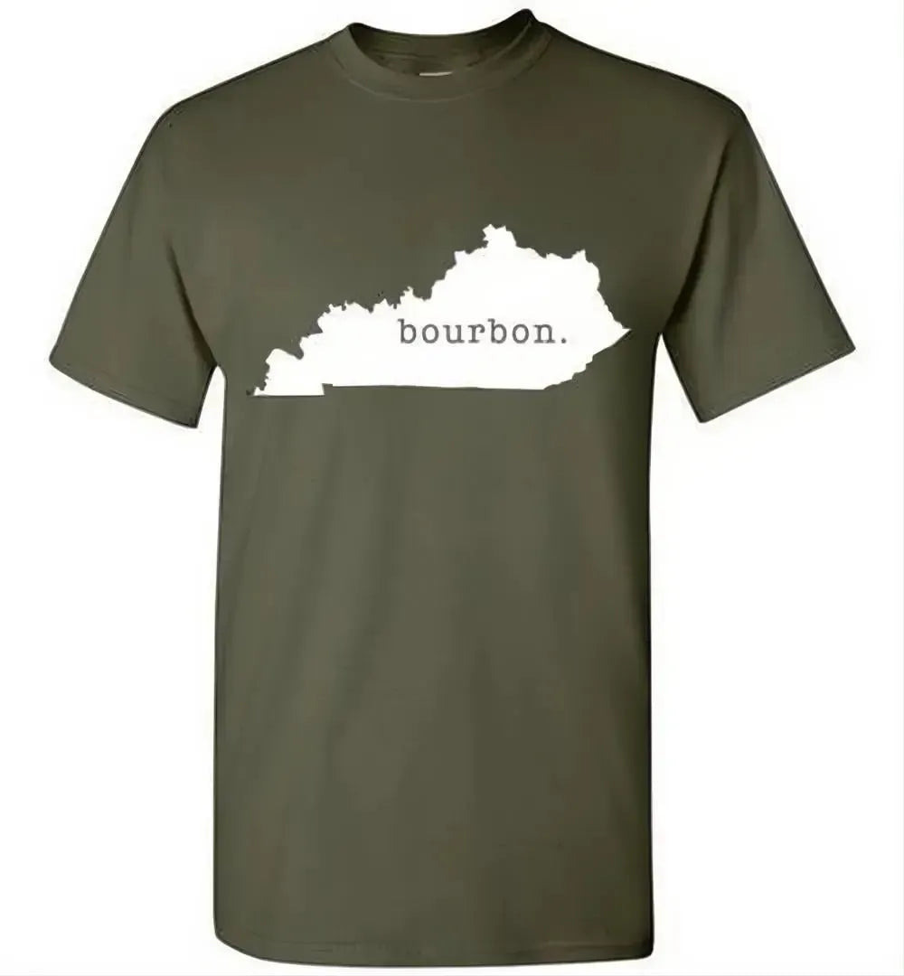 Whiskey T-Shirt - Kentucky is Bourbon - dark - angle 8