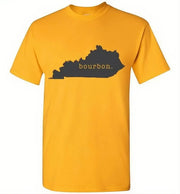 Whiskey T-Shirt - Kentucky is Bourbon - light - lifestyle shot