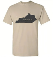 Whiskey T-Shirt - Kentucky is Bourbon - light - angle 10