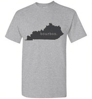 Whiskey T-Shirt - Kentucky is Bourbon - light - angle 12