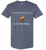 Whiskey T Shirt -Relationship On The Rocks - packaging