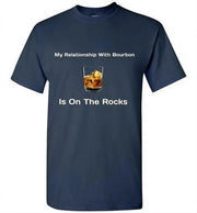 Whiskey T Shirt -Relationship On The Rocks - angle 7
