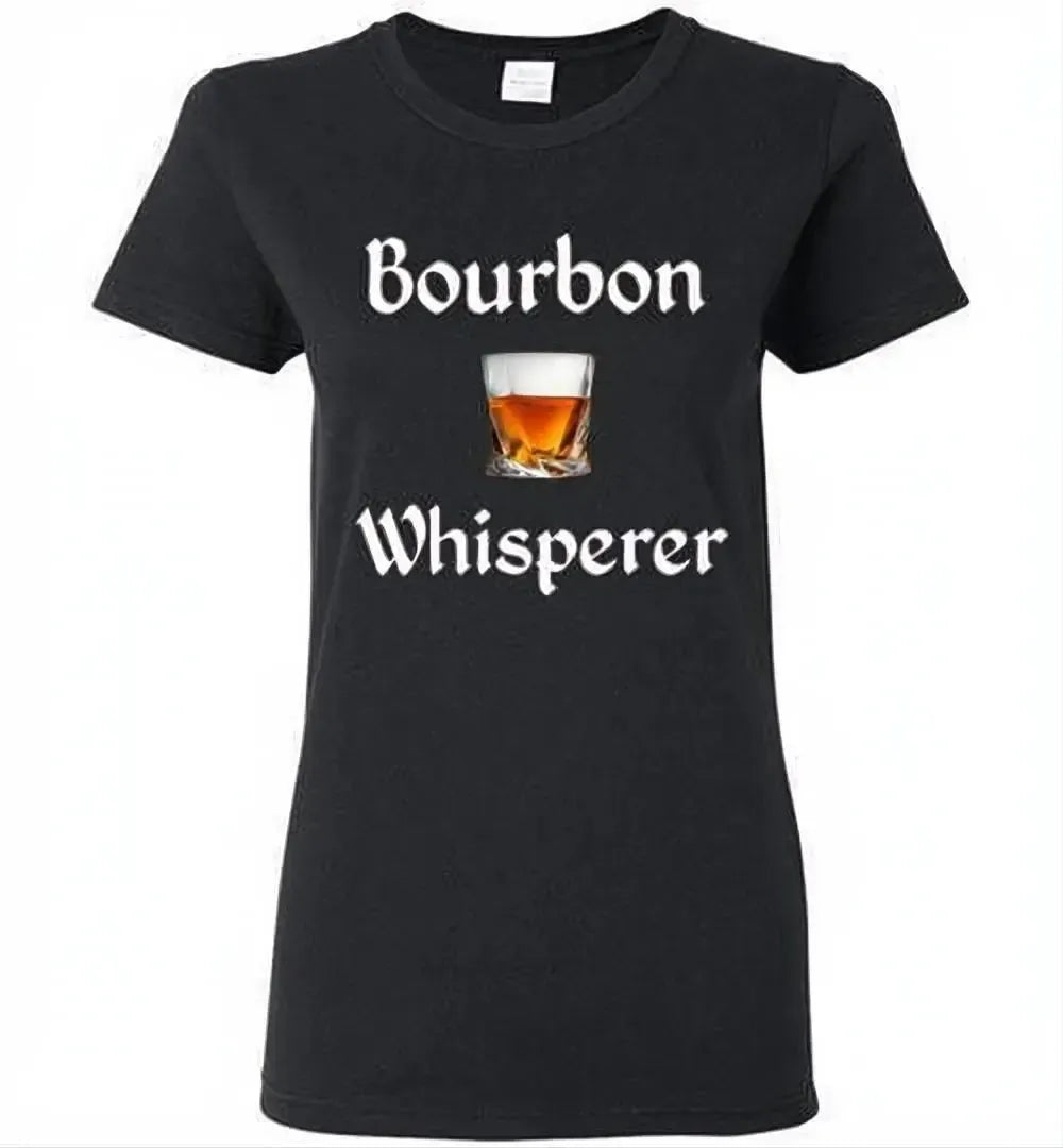 Whiskey T Shirt- Bourbon Whisperer - detail view