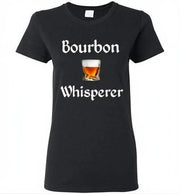 Whiskey T Shirt- Bourbon Whisperer - detail view