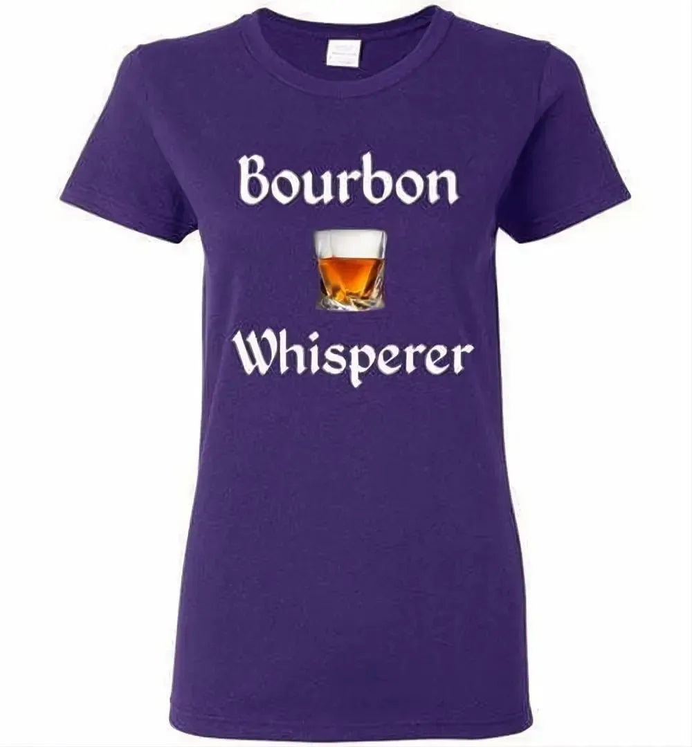 Whiskey T Shirt- Bourbon Whisperer - in use