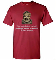 Whiskey T-Shirt-The Hemingway - detail view