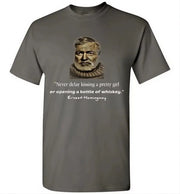 Whiskey T-Shirt-The Hemingway - alternate angle